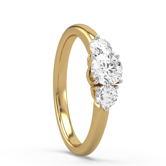 Porpentina Solitaire Daimond Rings