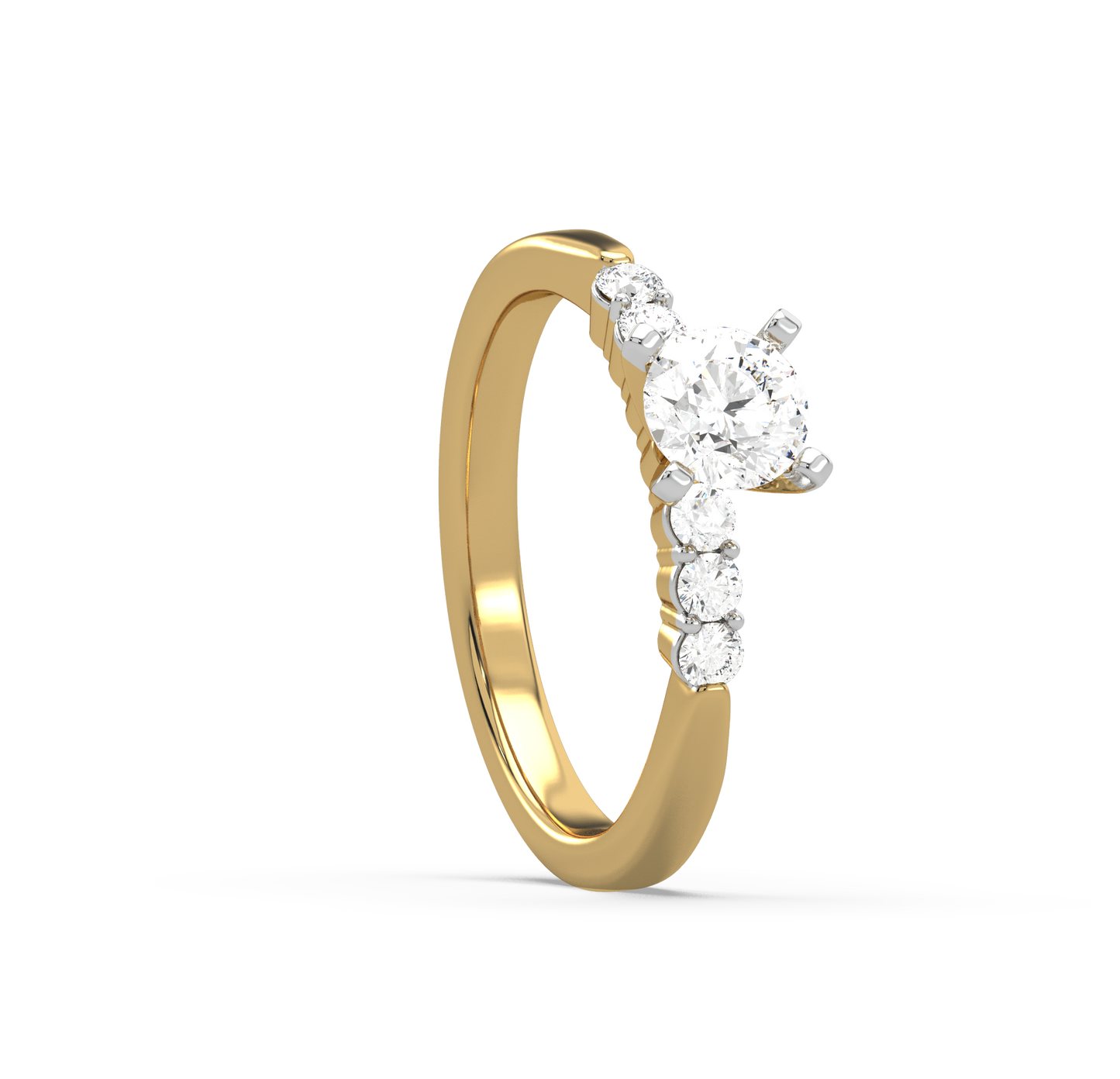 Estella Solitaire Diamond Ring