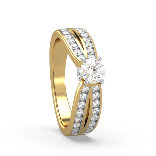 Kallie Solitaire Diamond Ring