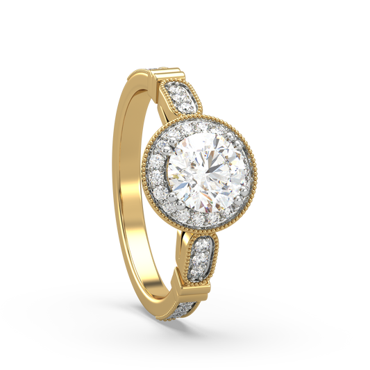 Kimora Solitaire Diamond Ring