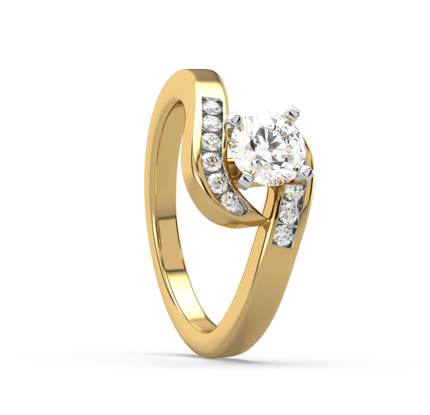 Valeri Solitaire Diamond Ring