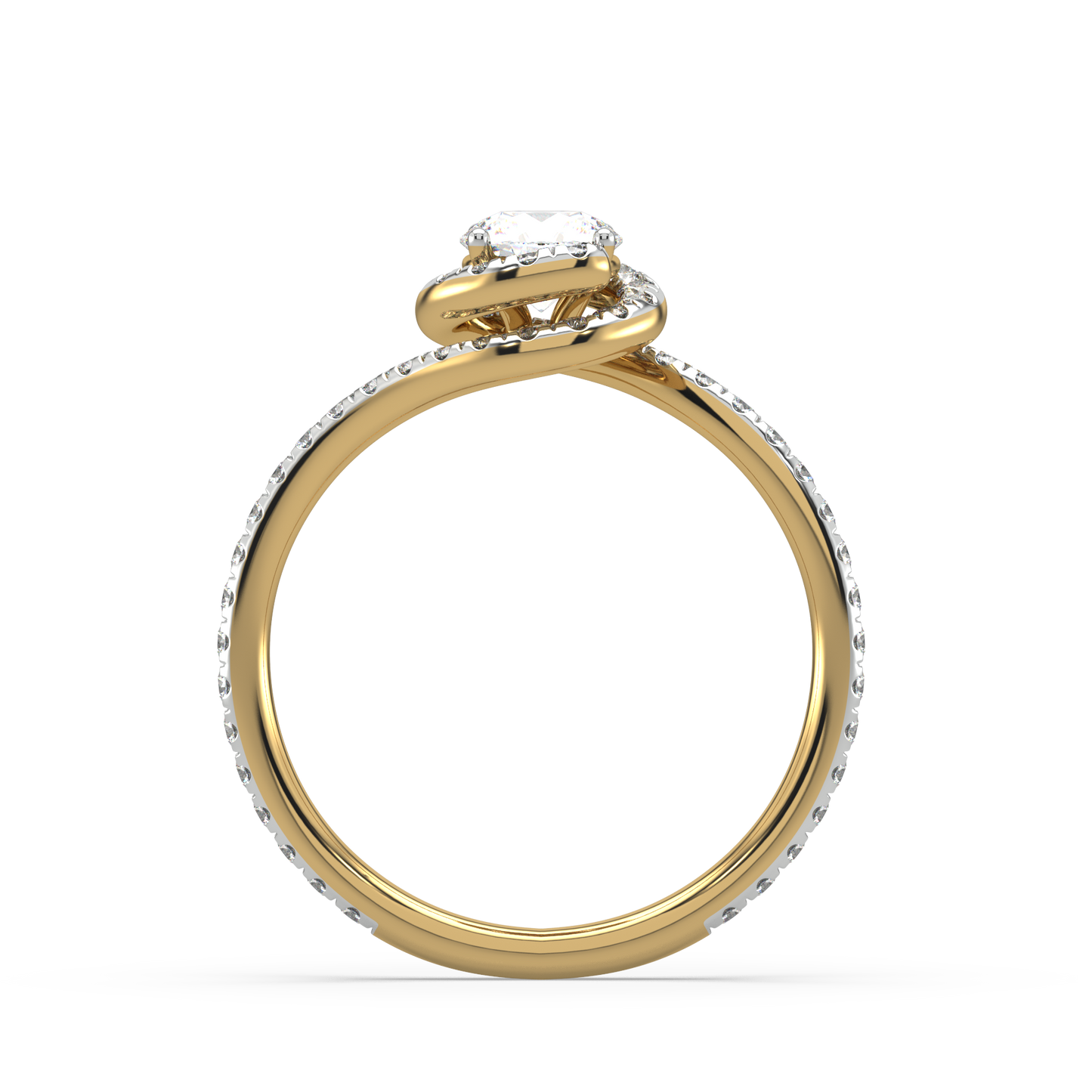 Teirnan Solitaire Diamond Ring