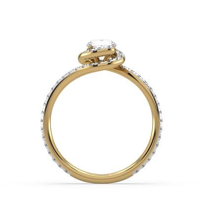 Teirnan Solitaire Diamond Ring