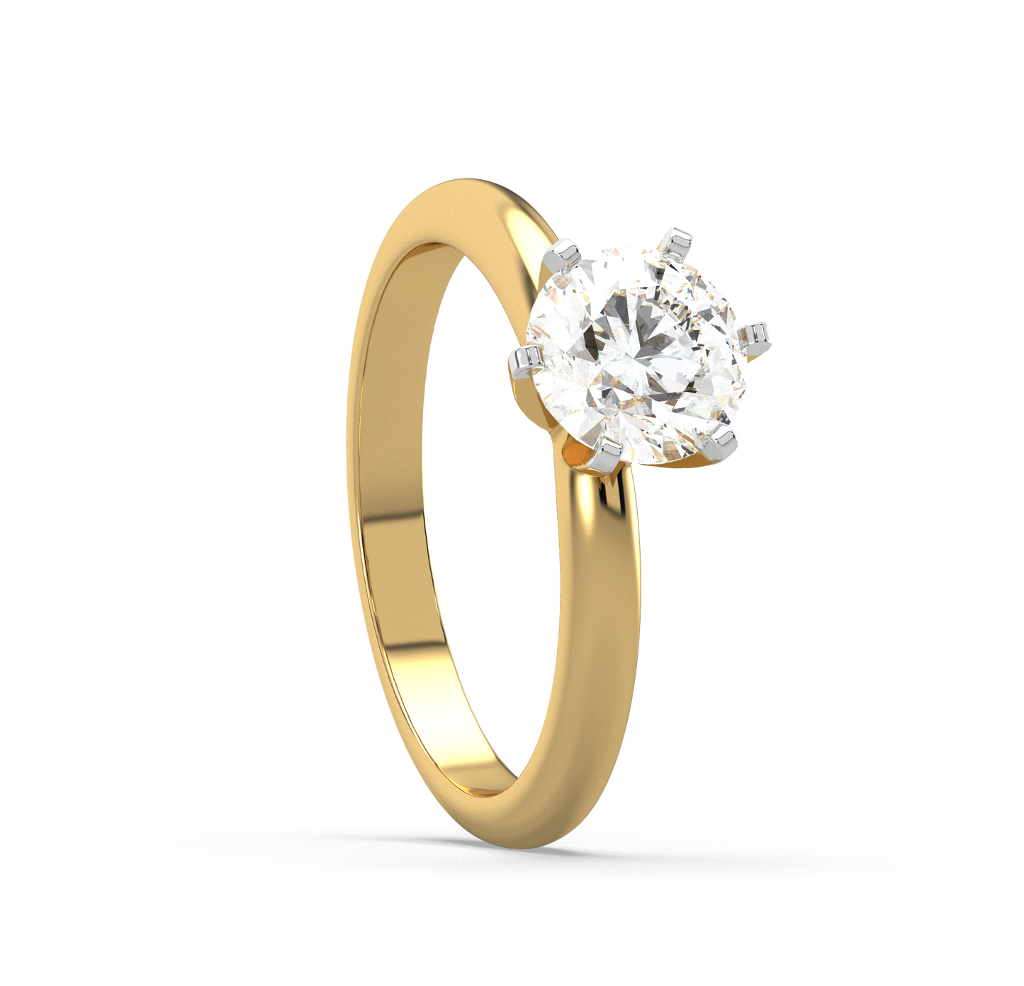 Izbel Solitaire Diamond Ring