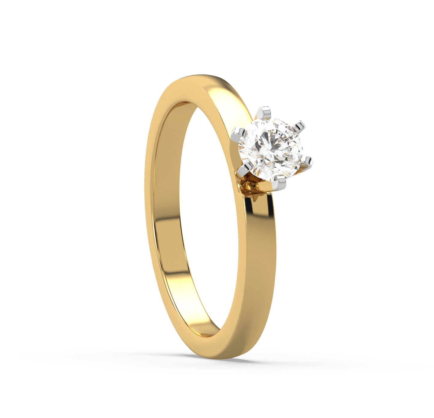 Zinaida Solitaire Diamond Ring