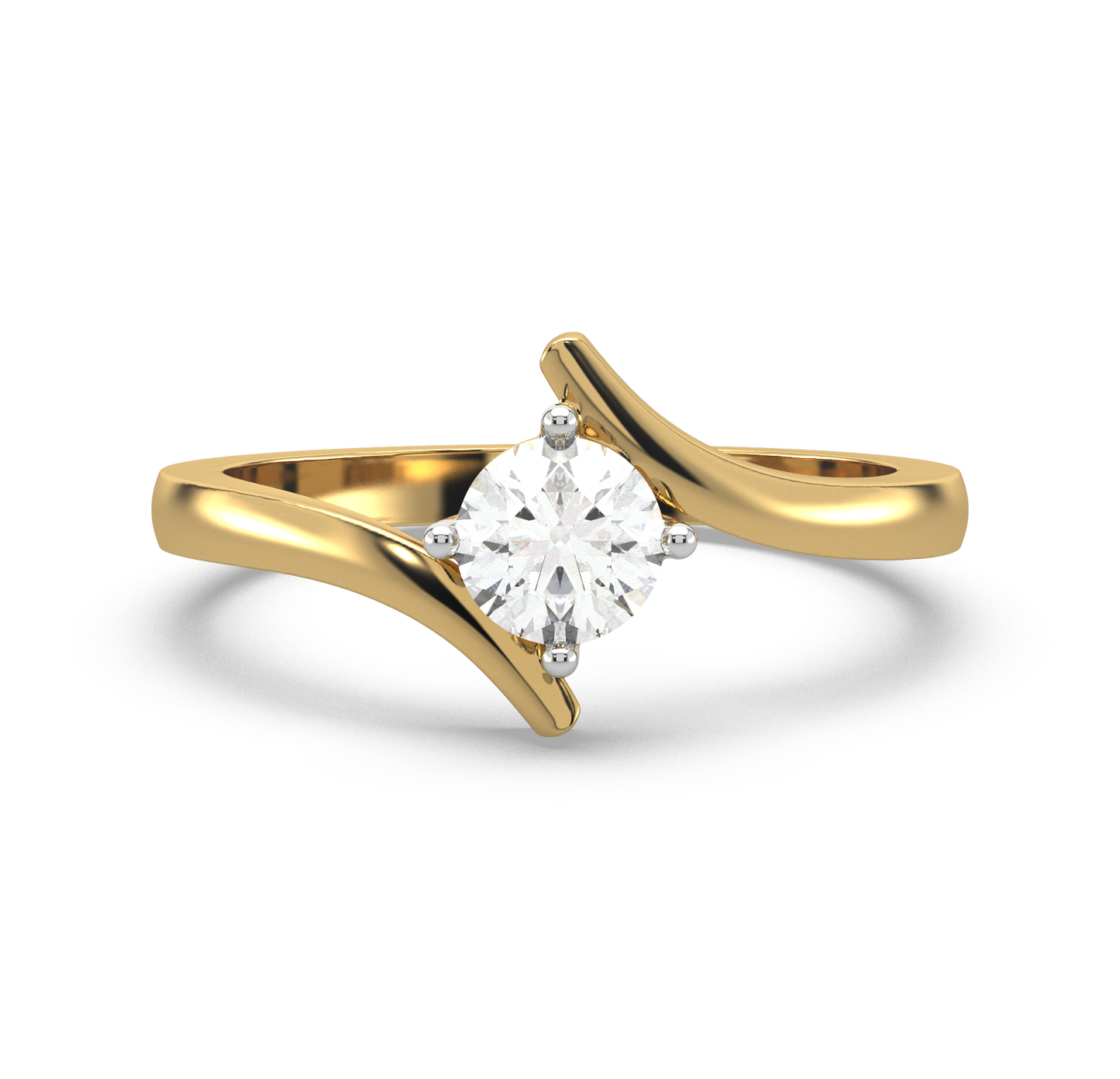 Amalia Diamond Solitaire Ring