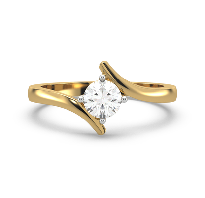 Amalia Diamond Solitaire Ring