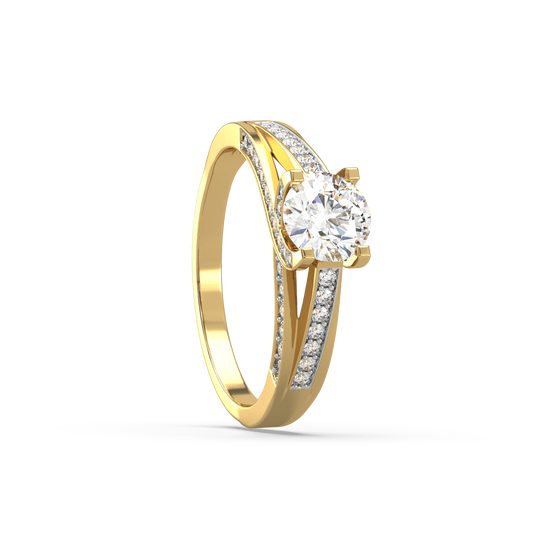 DIVAA Solitaire Diamond Rings For Her