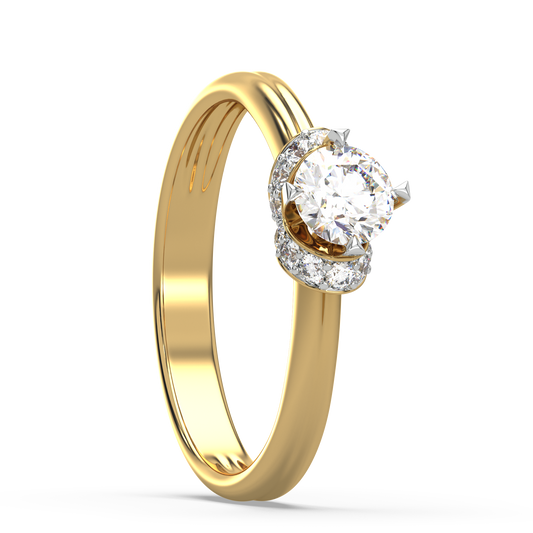 DIVAA Solitaire Diamond Rings For Her