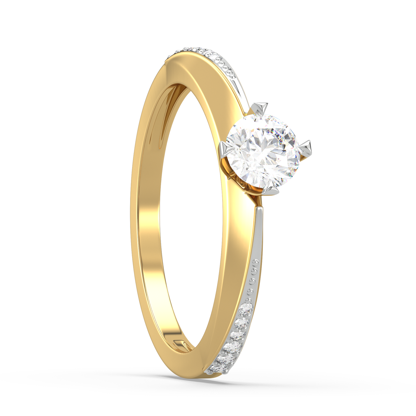 DIVAA Solitaire Diamond Rings For Her