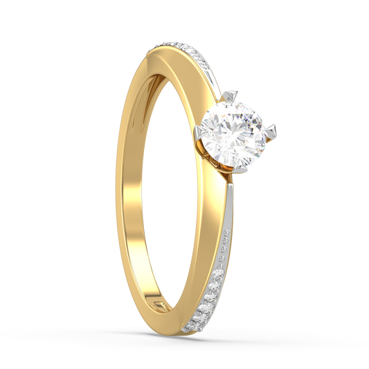 DIVAA Solitaire Diamond Rings For Her