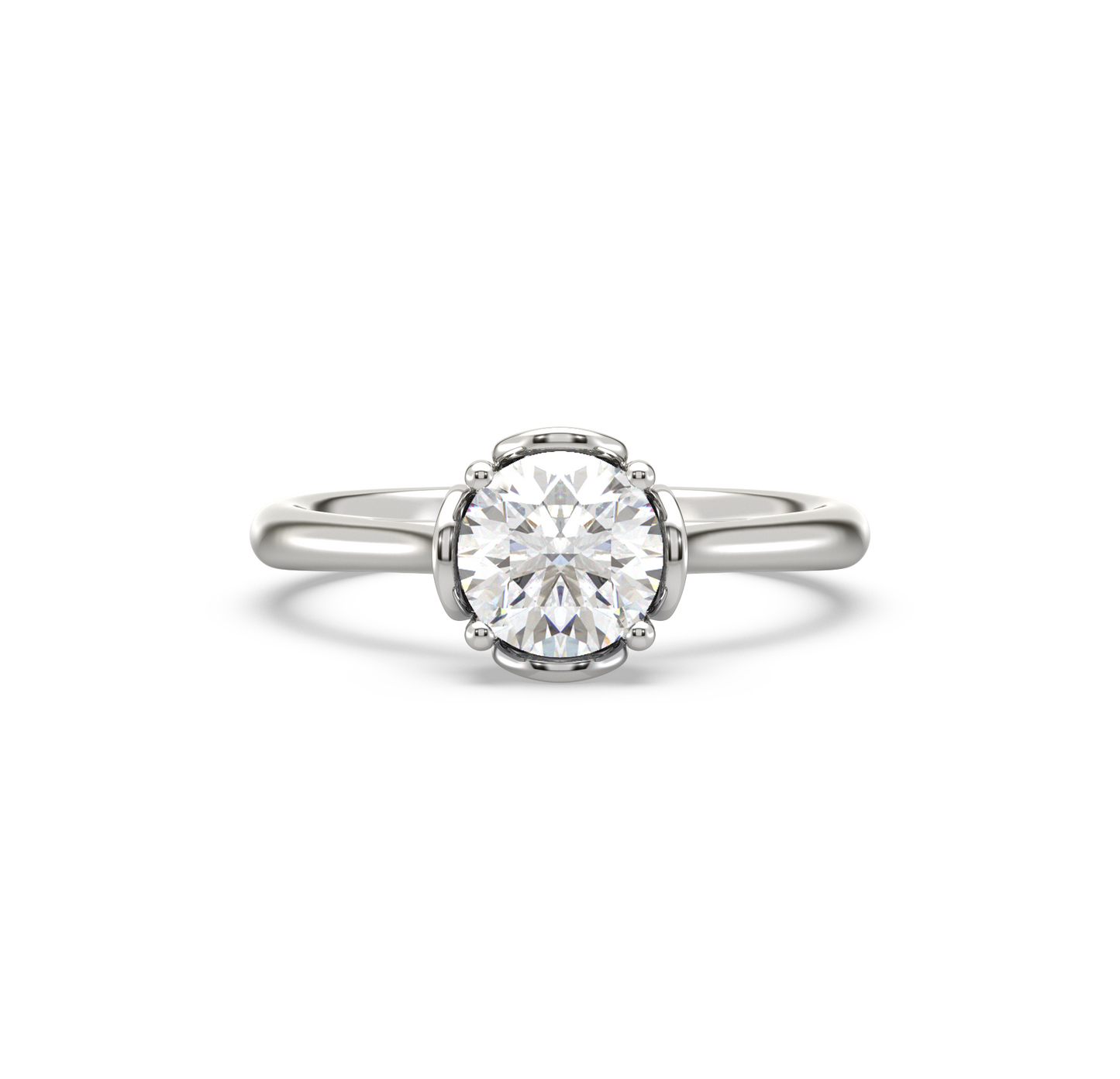 Diamond Ring for her in White Gold DRG22532