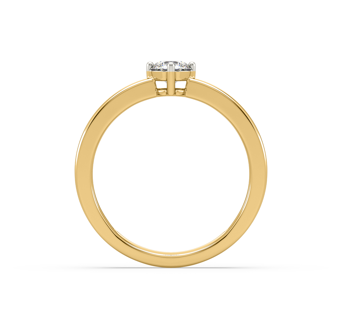 Diamond Ring for her in Yellow Gold DRG22538