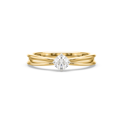 Diamond Ring for her in Yellow Gold DRG22538