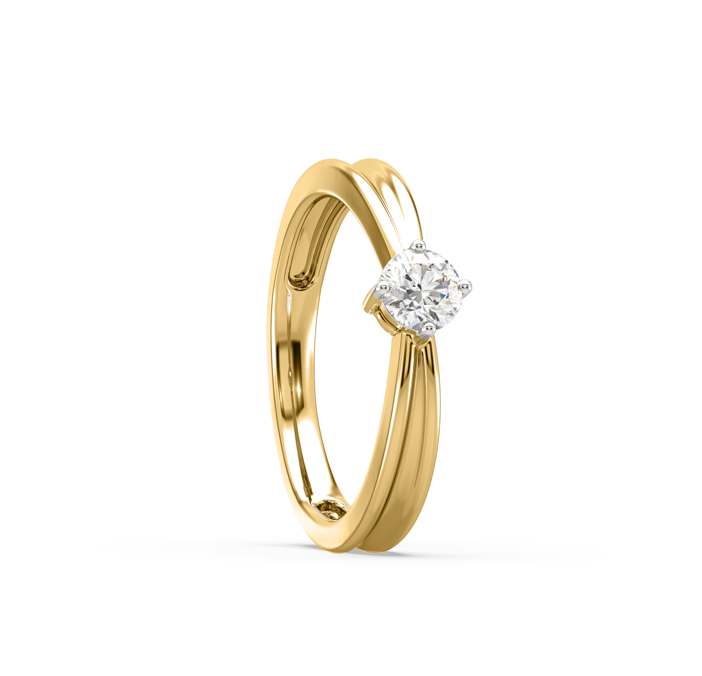 Diamond Ring for her in Yellow Gold DRG22538