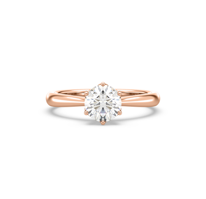 Diamond Ring for her in Rose Gold DRG22544