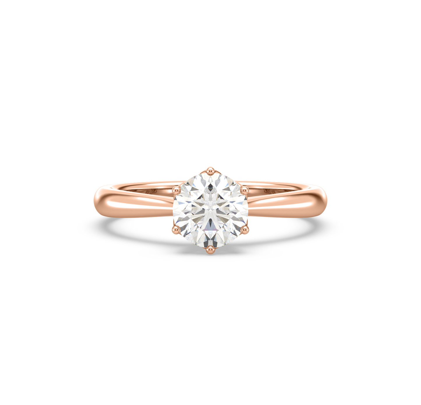 Diamond Ring for her in Rose Gold DRG22548