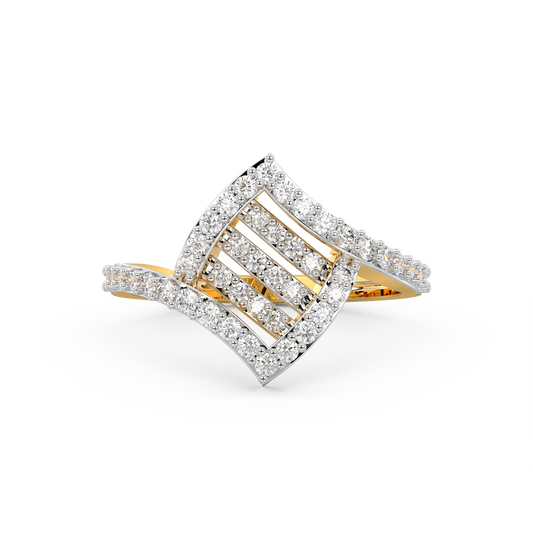 Diamond Ring for her in Yellow Gold DRG22556