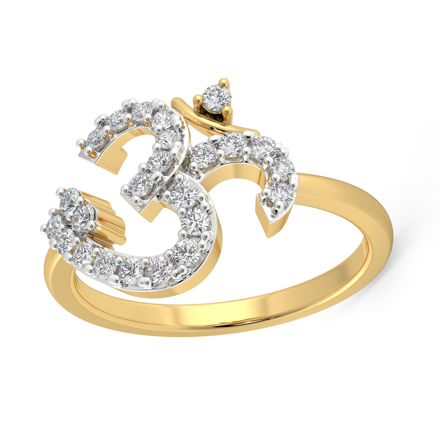 Diamond Ring for her in Yellow Gold DRG22557