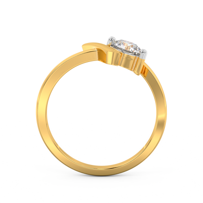 Diamond Ring for her in Yellow Gold DRG22560