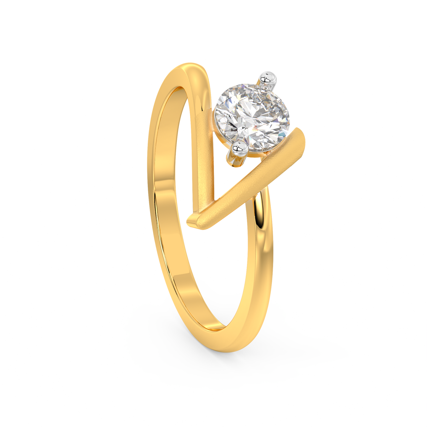 Diamond Ring for her in Yellow Gold DRG22560