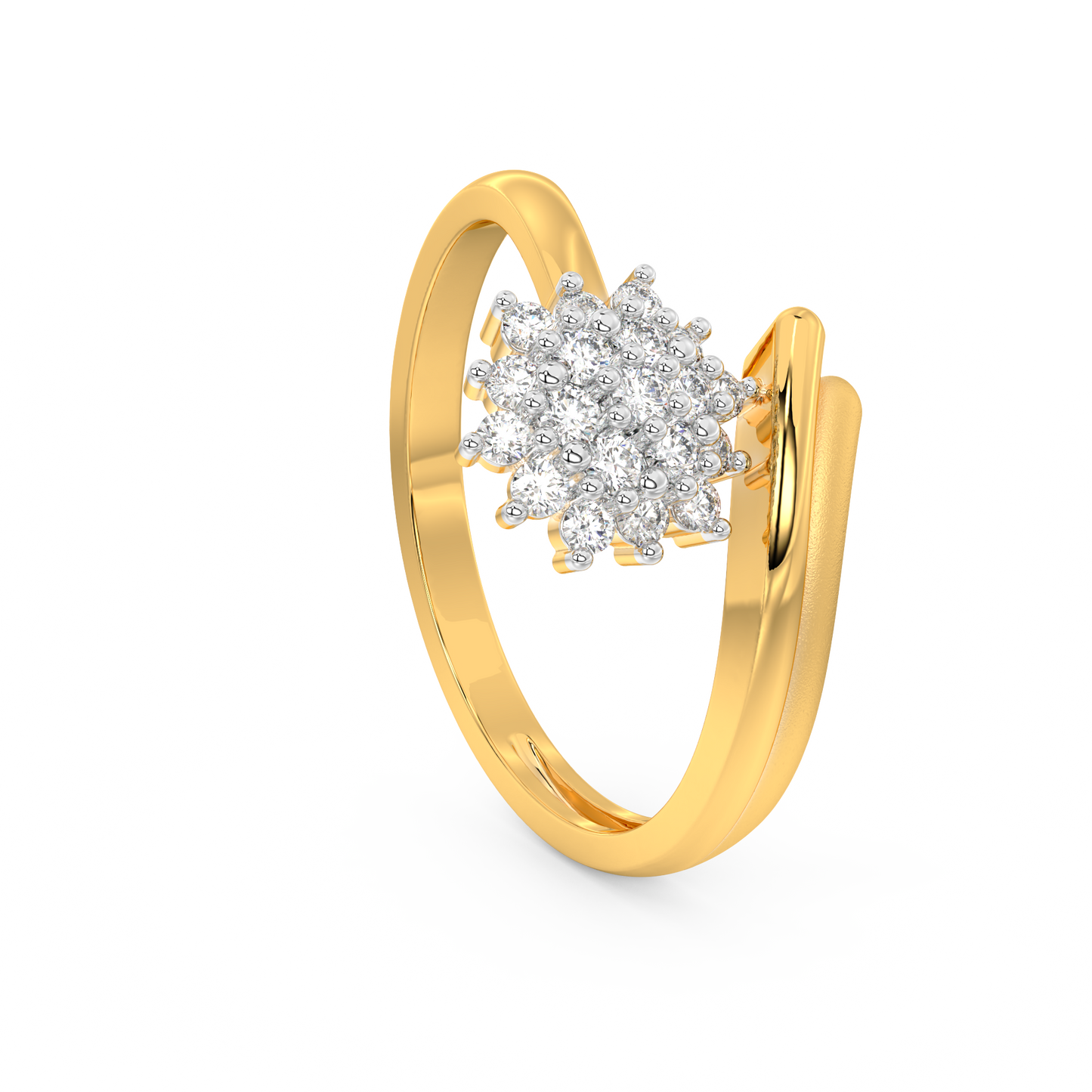 Diamond Ring for her in Yellow Gold DRG22561