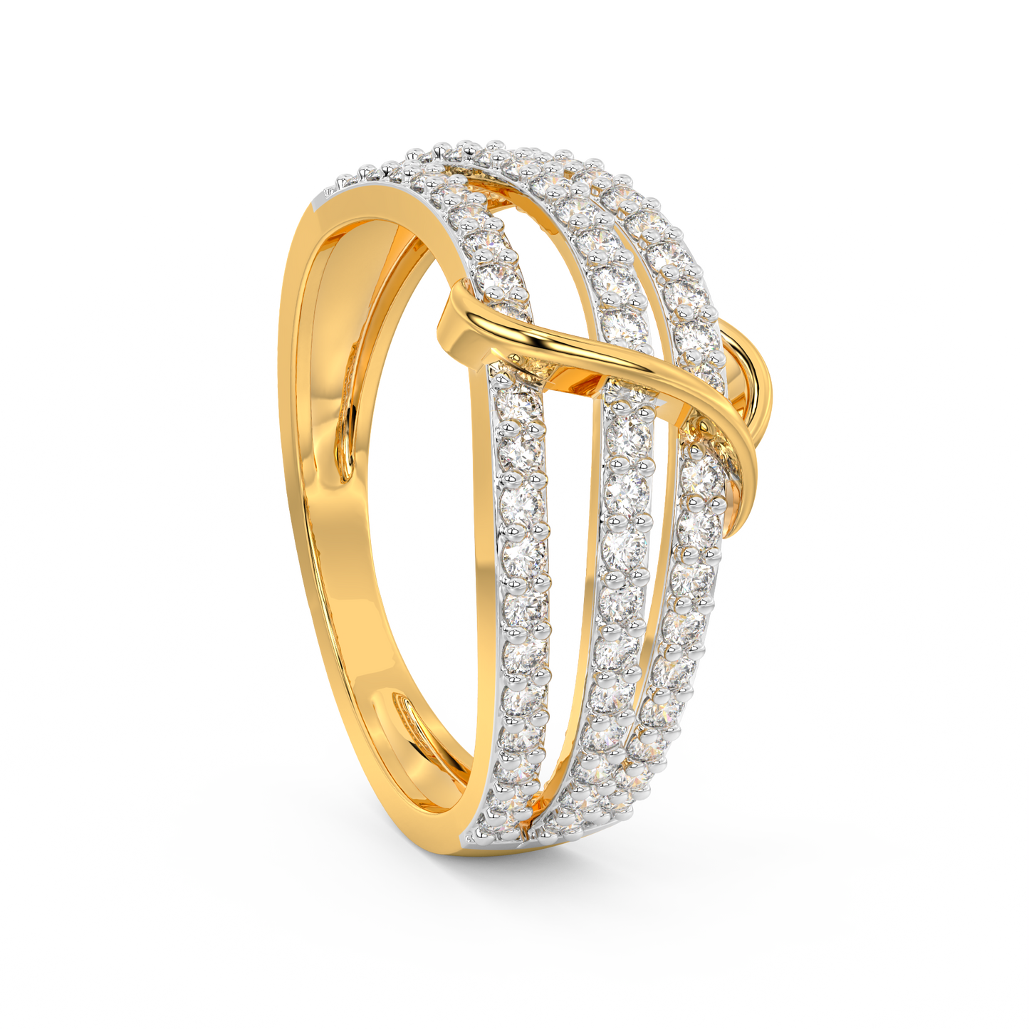 Diamond Ring for her in Yellow Gold DRG22562