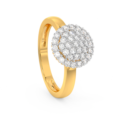 Diamond Ring for her in Yellow Gold DRG22563