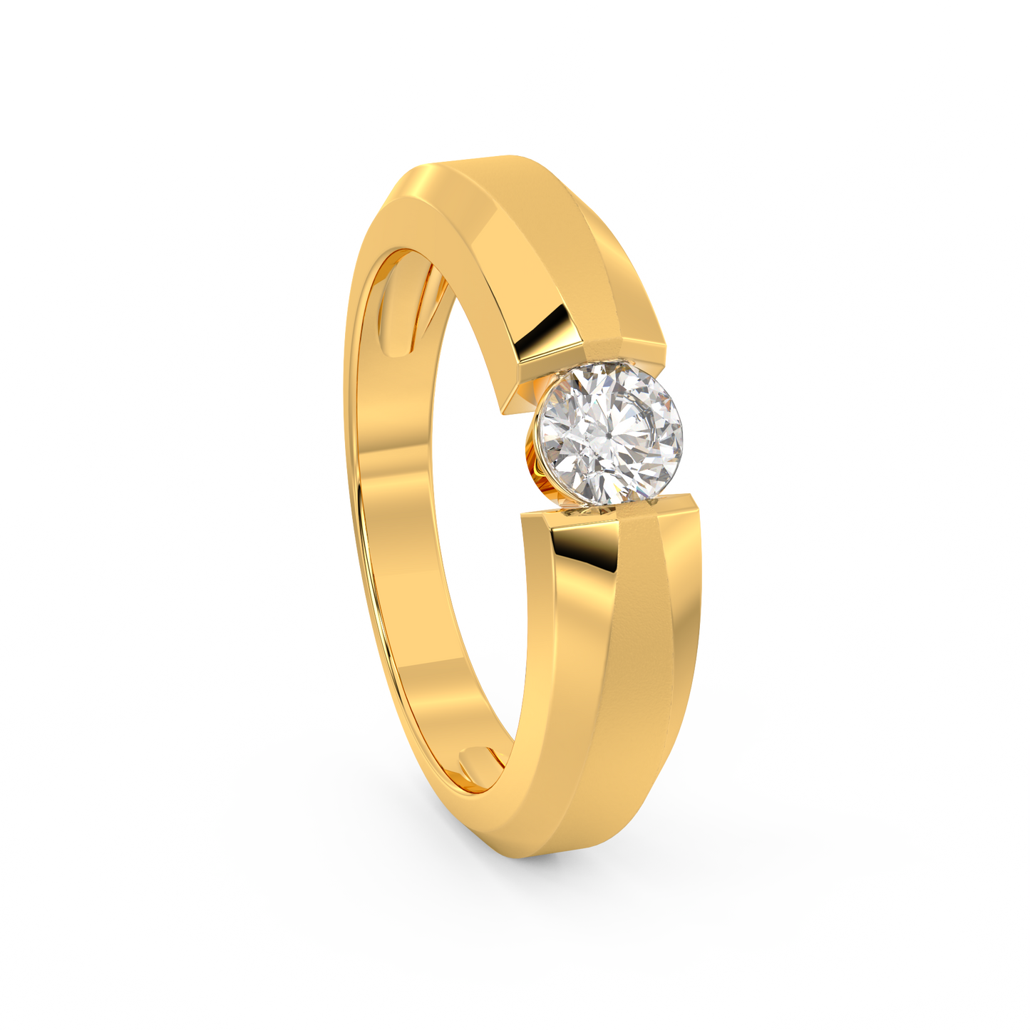 Diamond Ring for her in Yellow Gold DRG22567