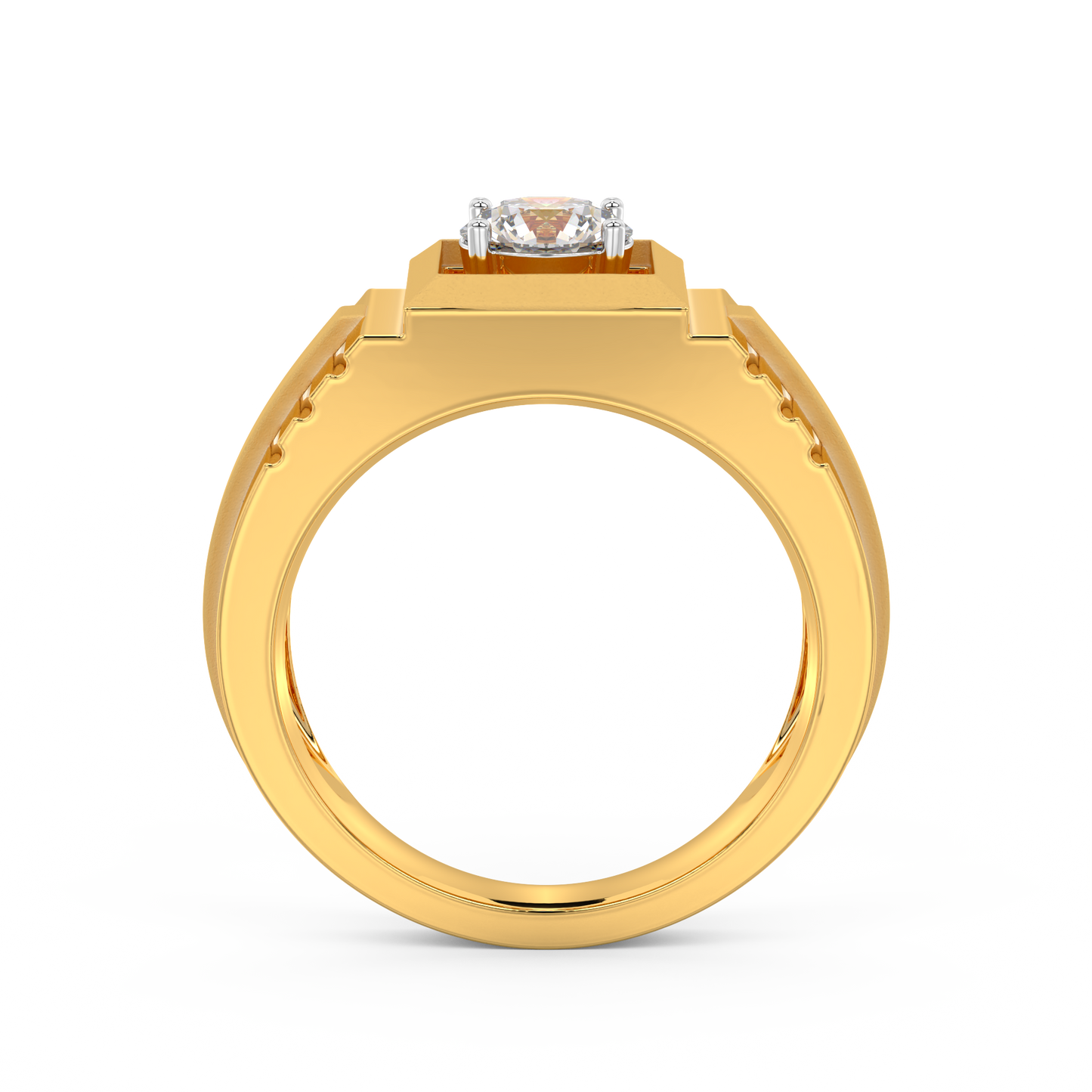 Diamond Ring for her in Yellow Gold DRG22568