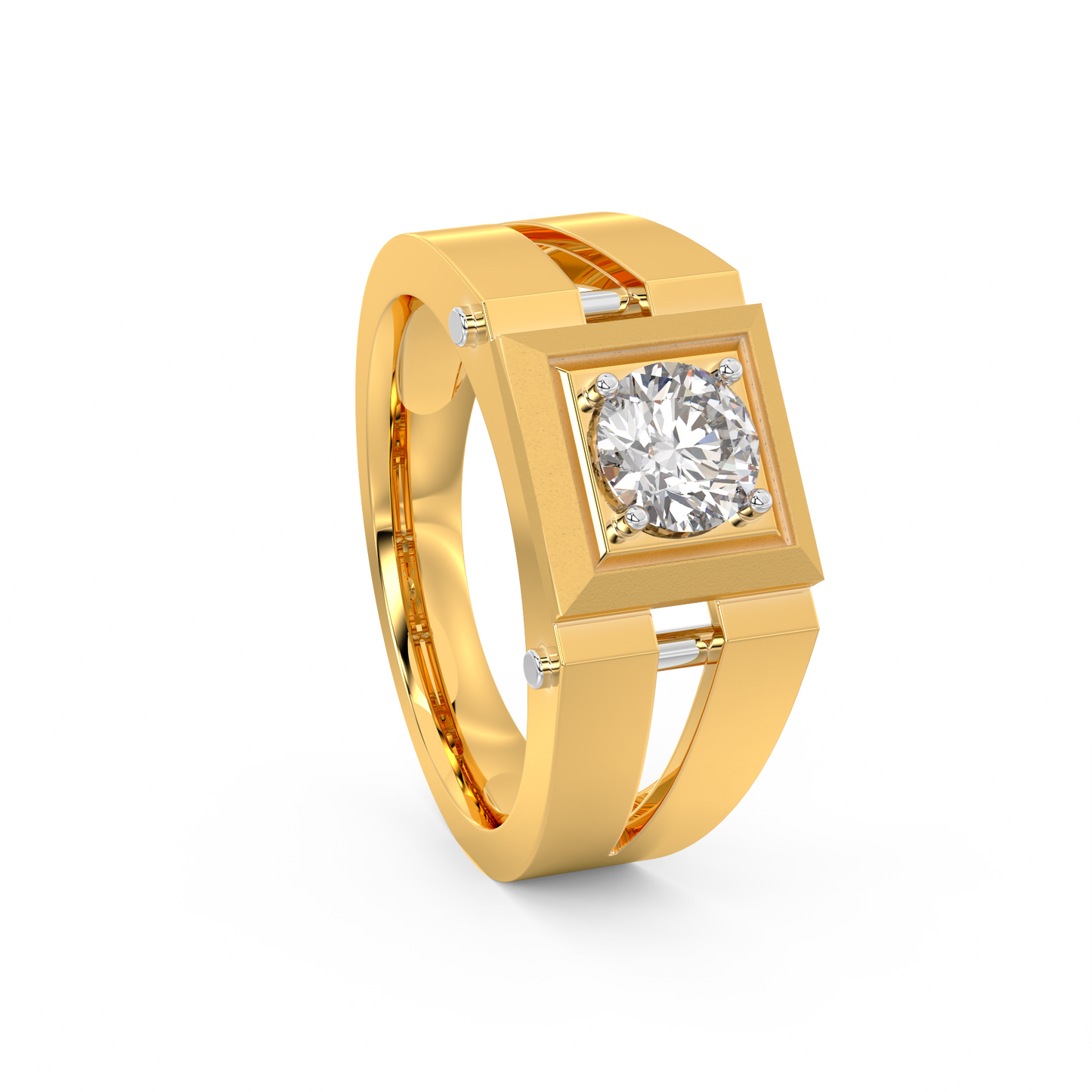 Diamond Ring for her in Yellow Gold DRG22569