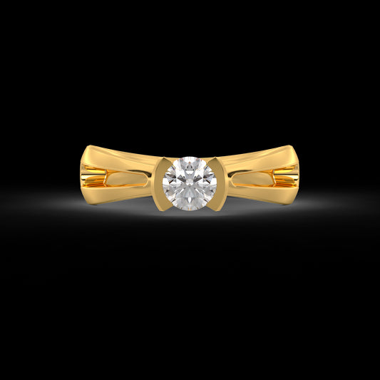 Diamond Ring for her in Yellow Gold DRG22573