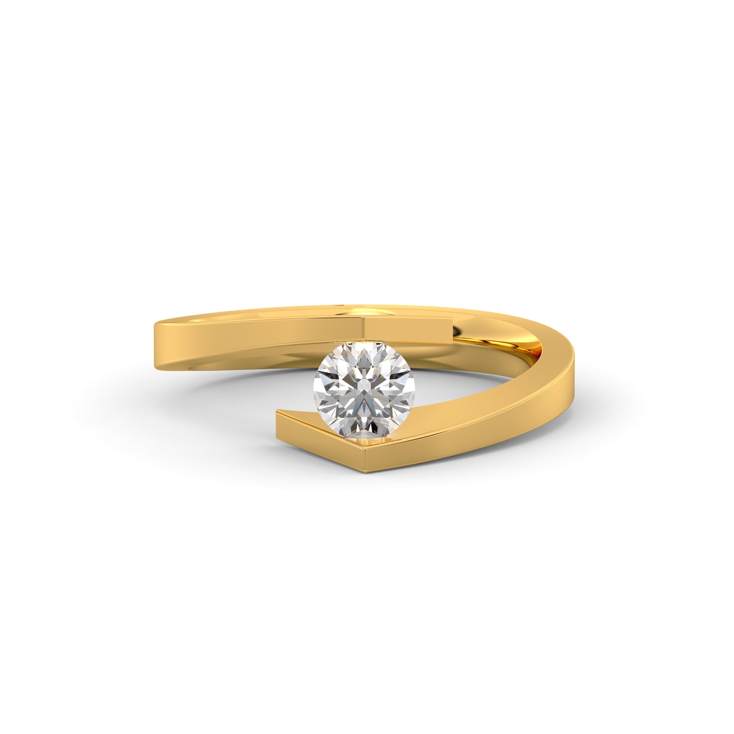 Diamond Ring for her in Yellow Gold DRG22594