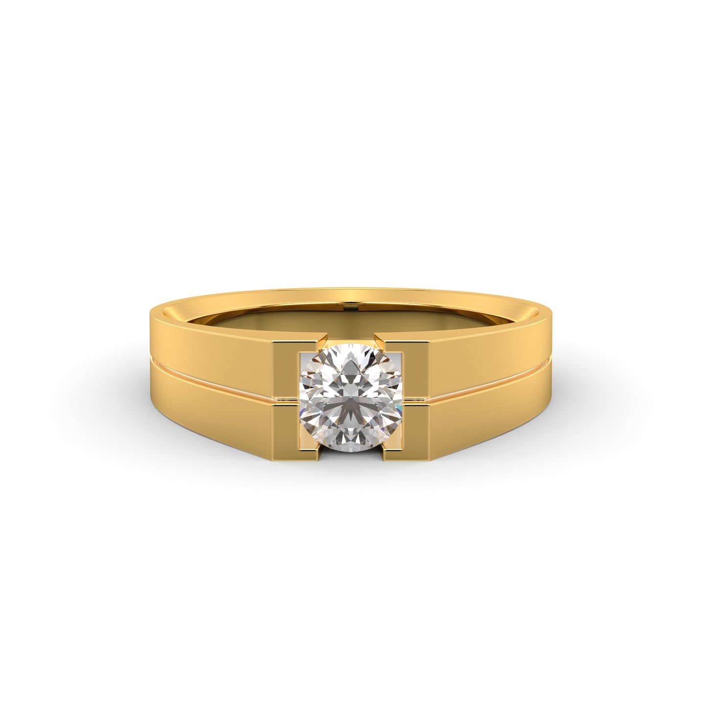 Diamond Ring for her in Yellow Gold DRG22595