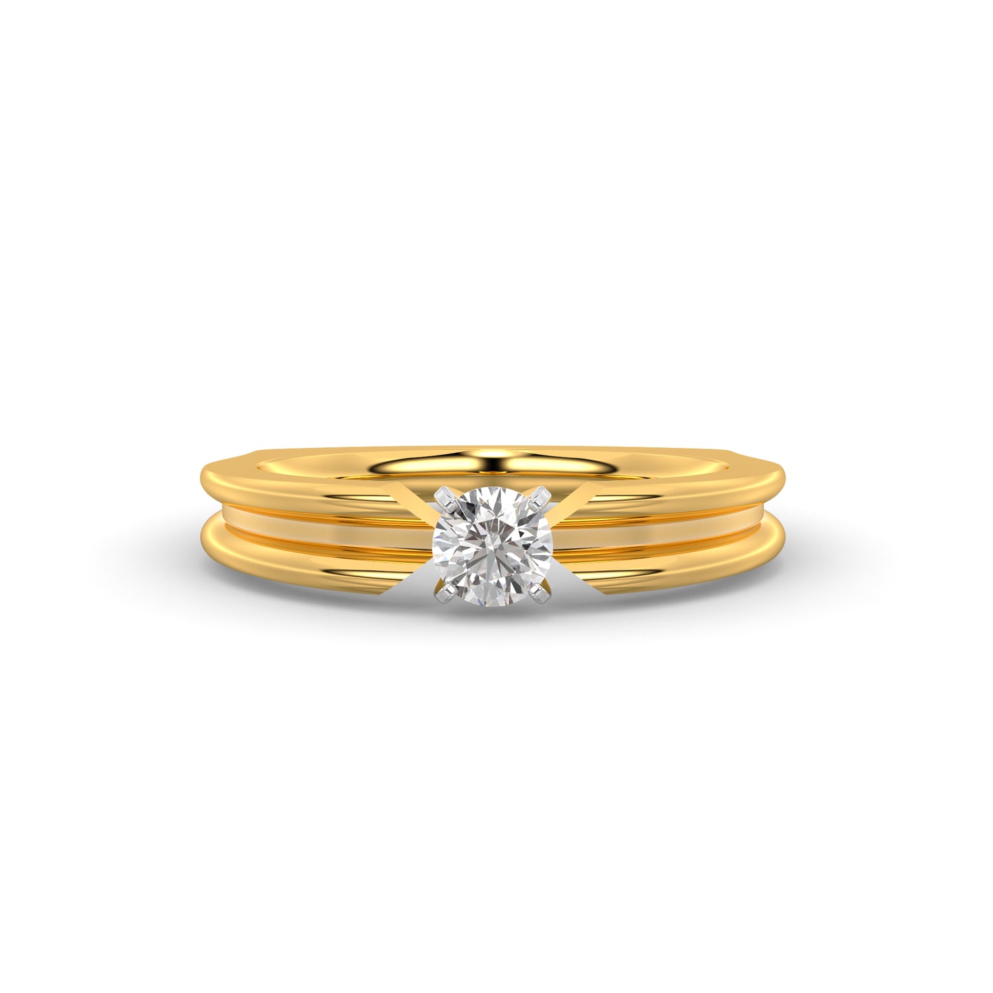 Diamond Ring for her in Yellow Gold DRG22596