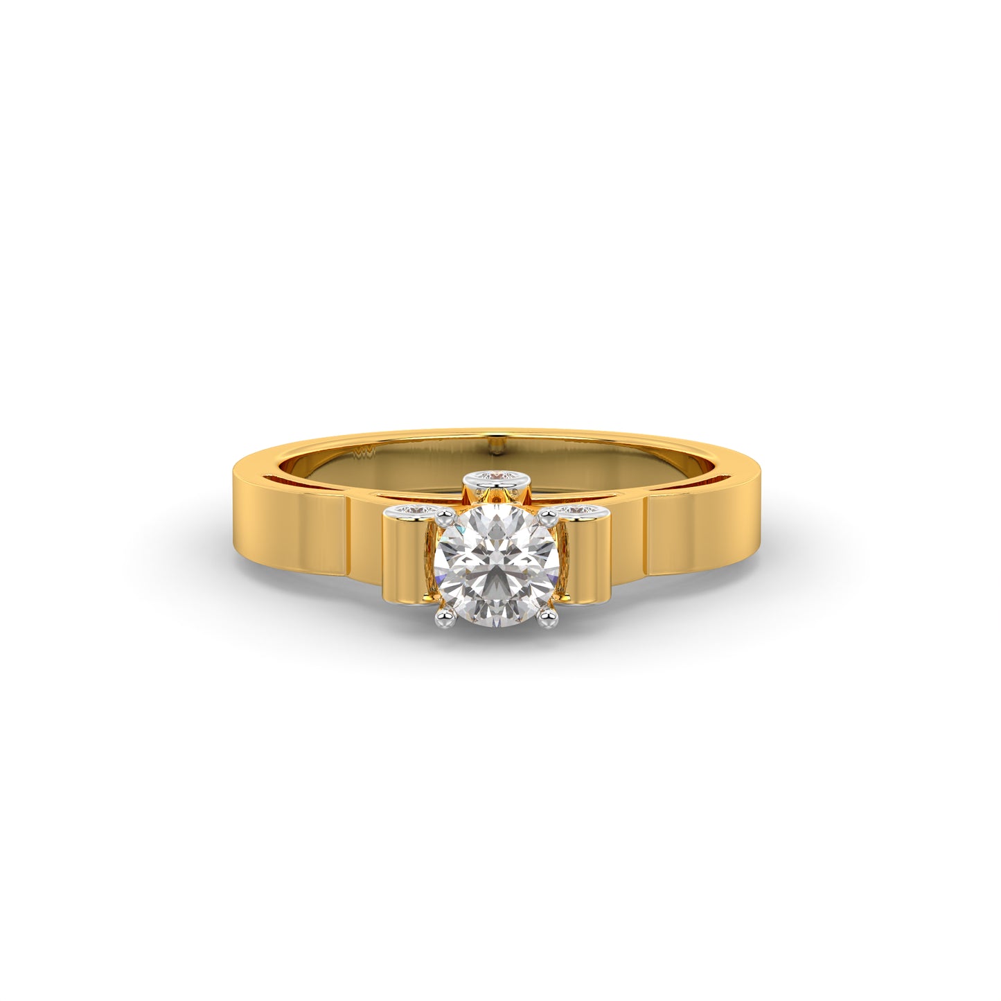 Diamond Ring for her in Yellow Gold DRG22601