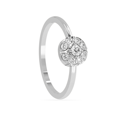 Diamond Ring for her in White Gold DRG22605