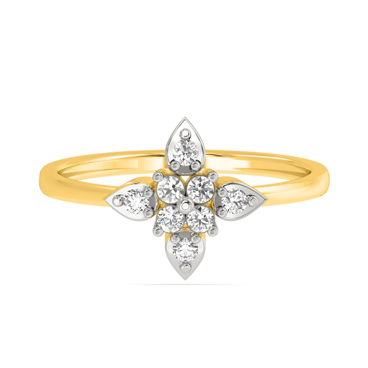 Diamond Ring for her in Yellow Gold DRG22616