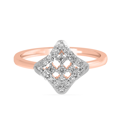 Diamond Ring for her in Rose Gold DRG22620