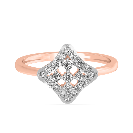 Diamond Ring for her in Rose Gold DRG22620