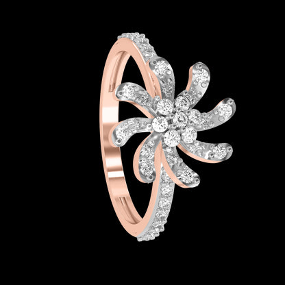 Diamond Ring for her in Rose Gold DRG22623