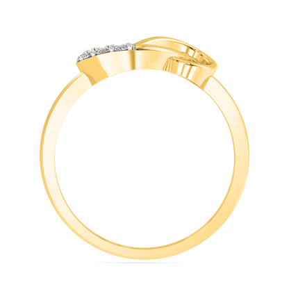 Diamond Ring for her in Yellow Gold DRG22632