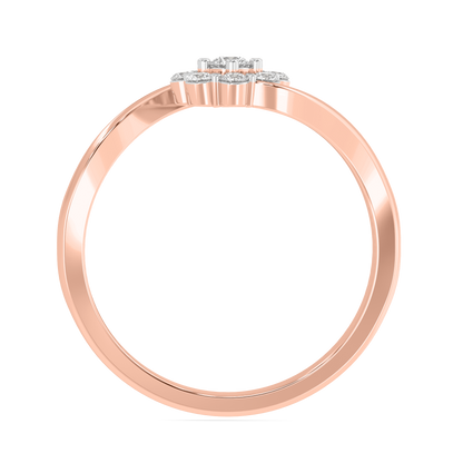 Diamond Ring for her in Rose Gold DRG22639