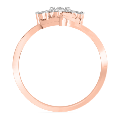 Diamond Ring for her in Rose Gold DRG22640