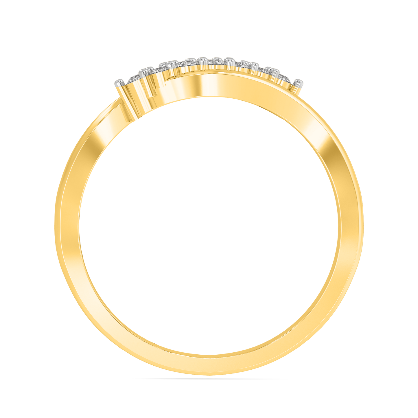 Diamond Ring for her in Yellow Gold DRG22641