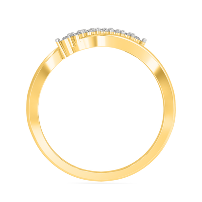 Diamond Ring for her in Yellow Gold DRG22641