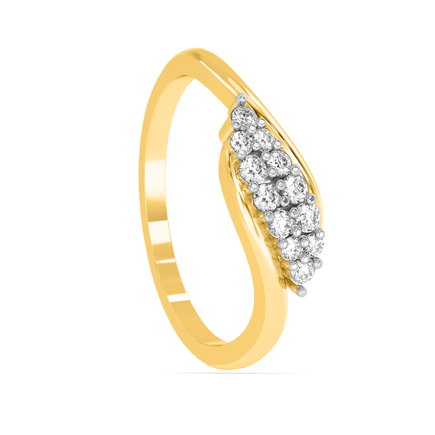 Diamond Ring for her in Yellow Gold DRG22641