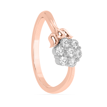 Diamond Ring for her in Rose Gold DRG22643