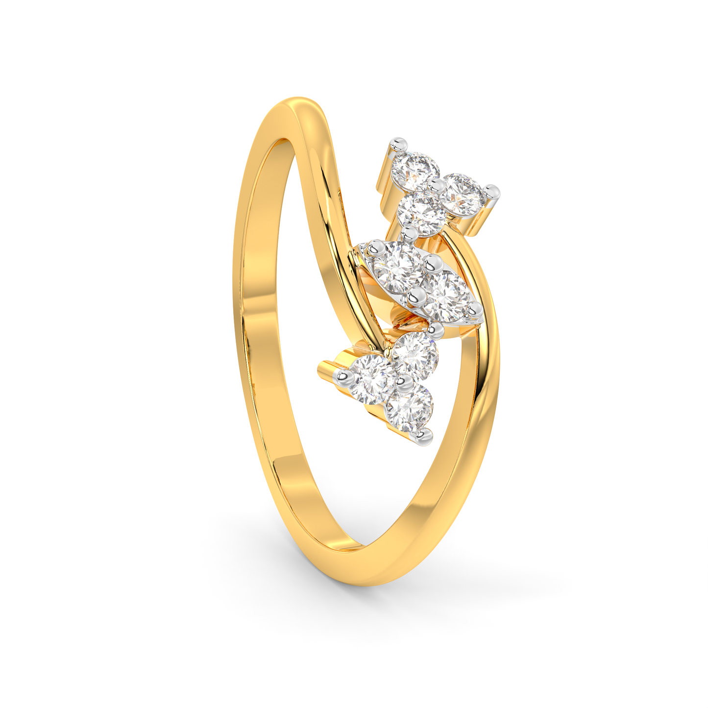 Diamond Ring for her in Yellow Gold DRG22646