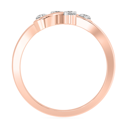 Diamond Ring for her in Rose Gold DRG22647